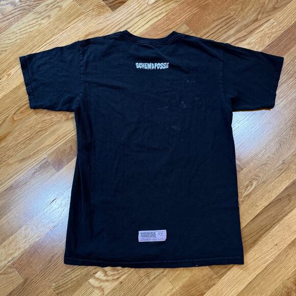 Lil Peep Rap Tee RIP Schemaposse Mens Medium Black Reaper T-Shirt - Picture 4 of 5